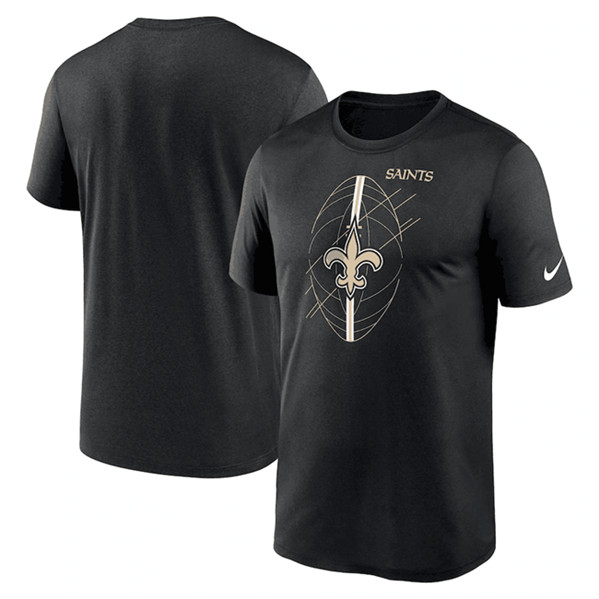 Men's New Orleans Saints Black Legend Icon Performance T-Shirt